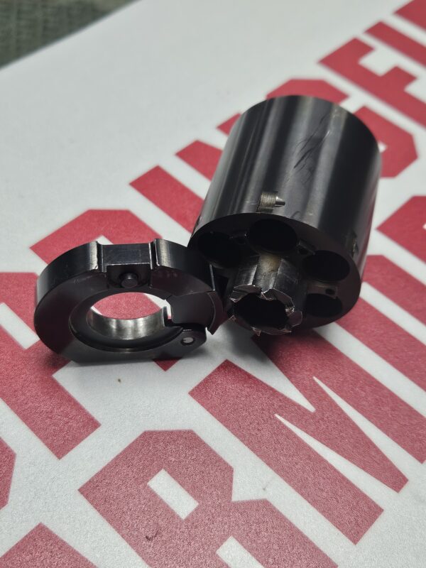 Kirst Konverter Dragoon .45LC conversion cylinder for Uberti .44 Blackpowder