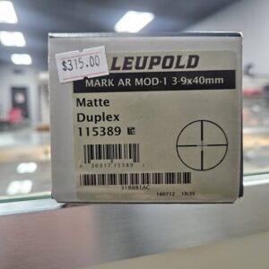 LEUPOLD MARK AR 3-9X40 MOD 1-PREOWNED BARELY USED